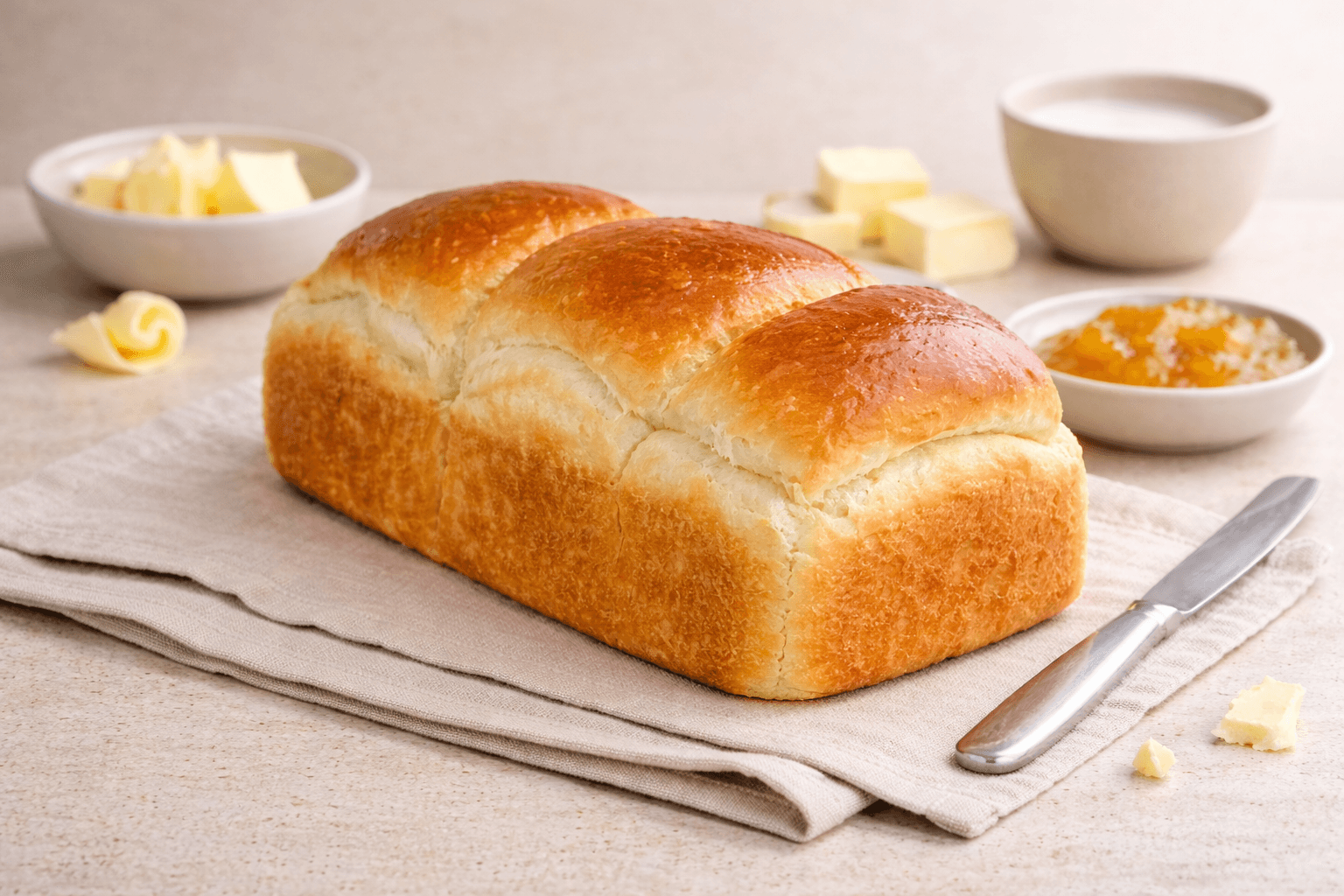 Pan Brioche de masa madre